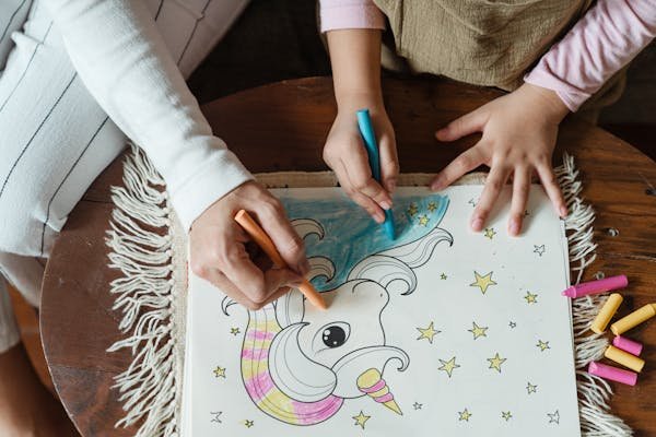 Plongée magique dans le monde du coloriage licorne